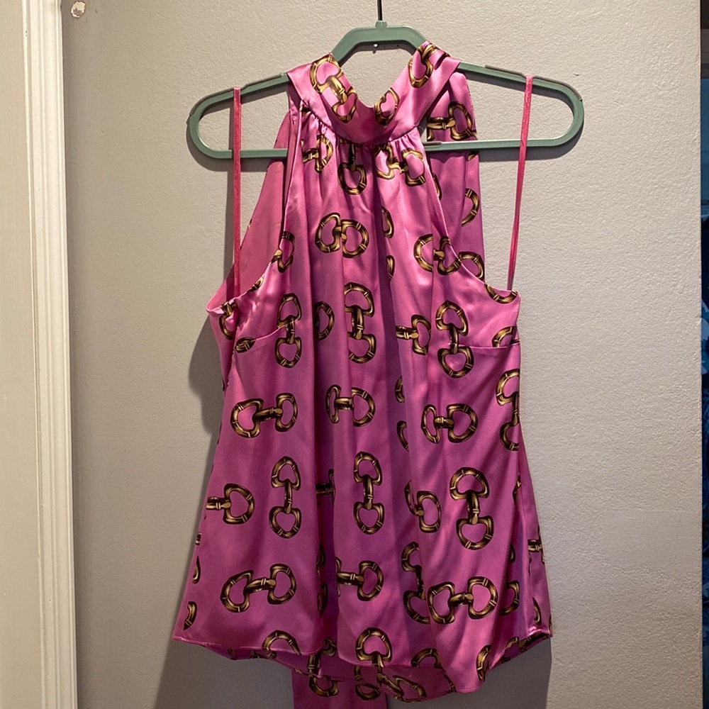 Side Bow Halter blouse